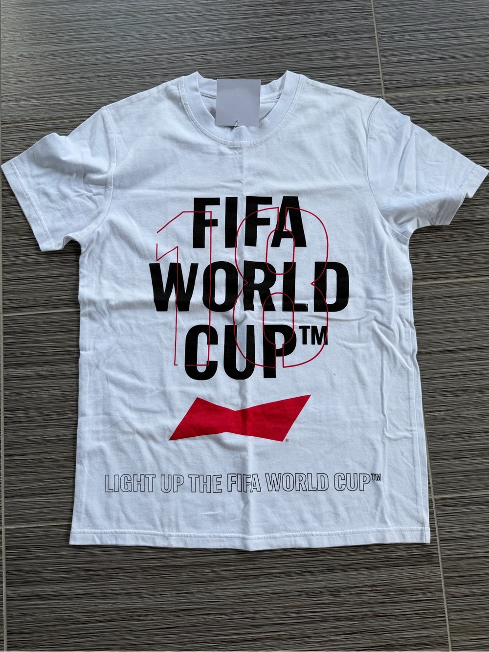 Vintage FIFA World Cup  White Graphic Tee